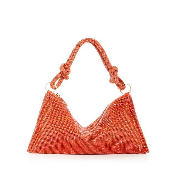 cult gaia Handbags - 🆕 Cult Gaia Hera Nano Rhinestone Shoulder Bag; color poppy